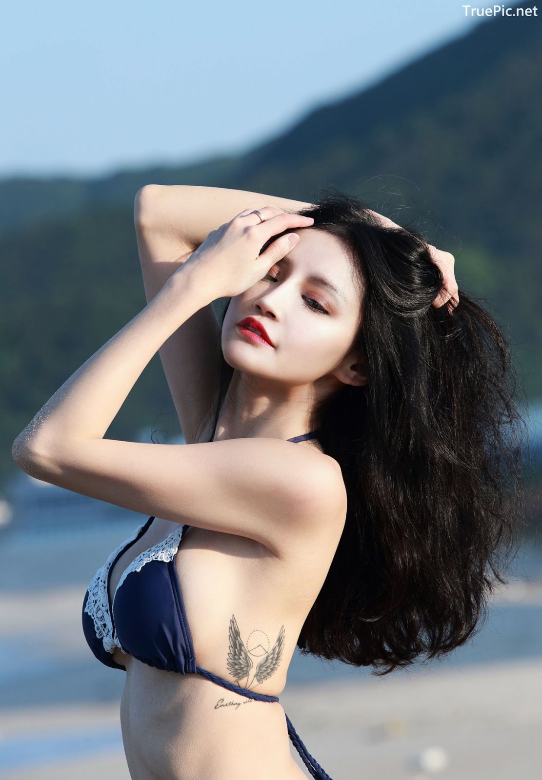 Image-Taiwanese-Model-艾薉-Beautiful-And-Sexy-Bikini-Girl-TruePic.net- Picture-37