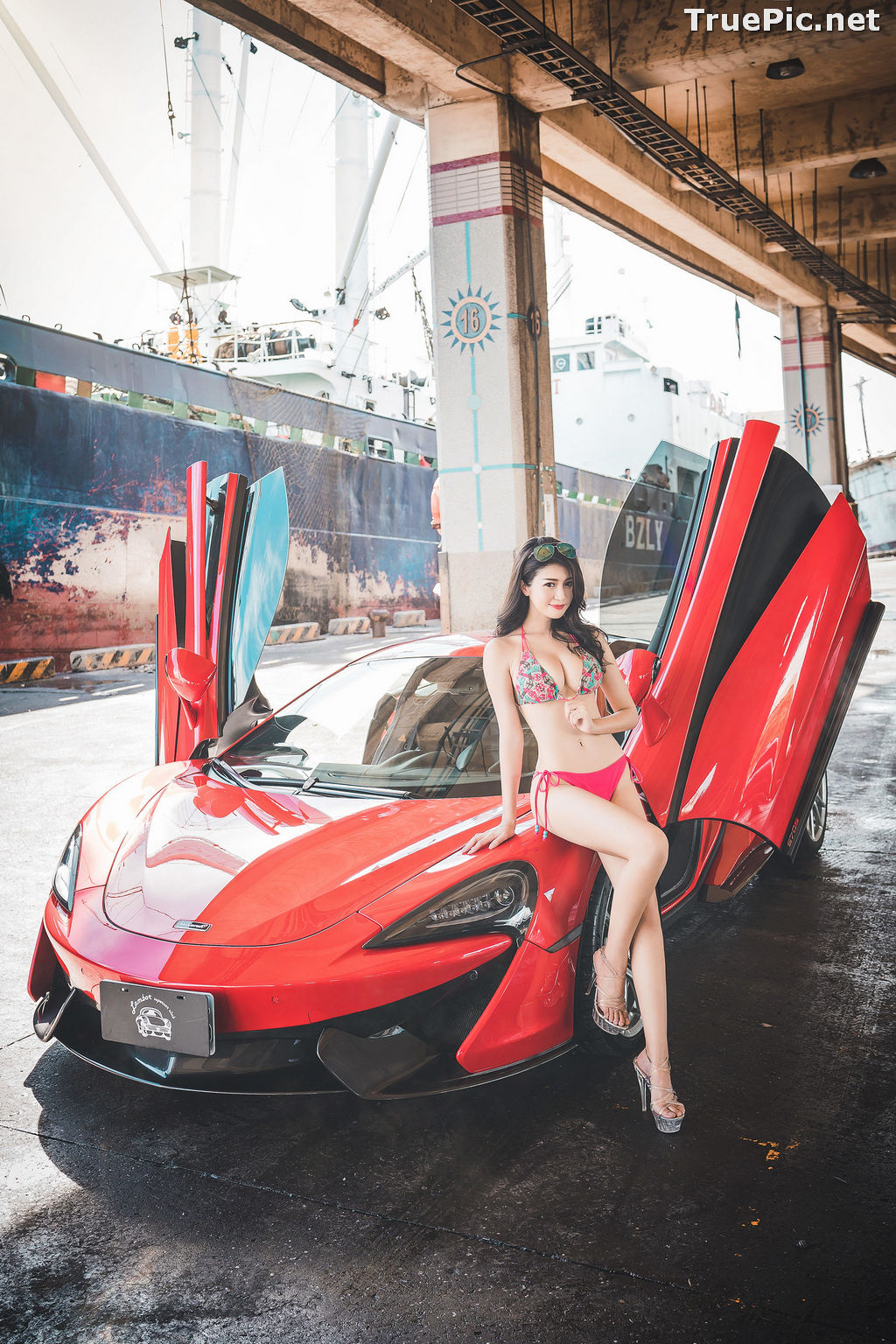 Image Taiwanese Model - 珈伊Femi - Sexy Beautiful Girl and Supercars - TruePic.net - Picture-9