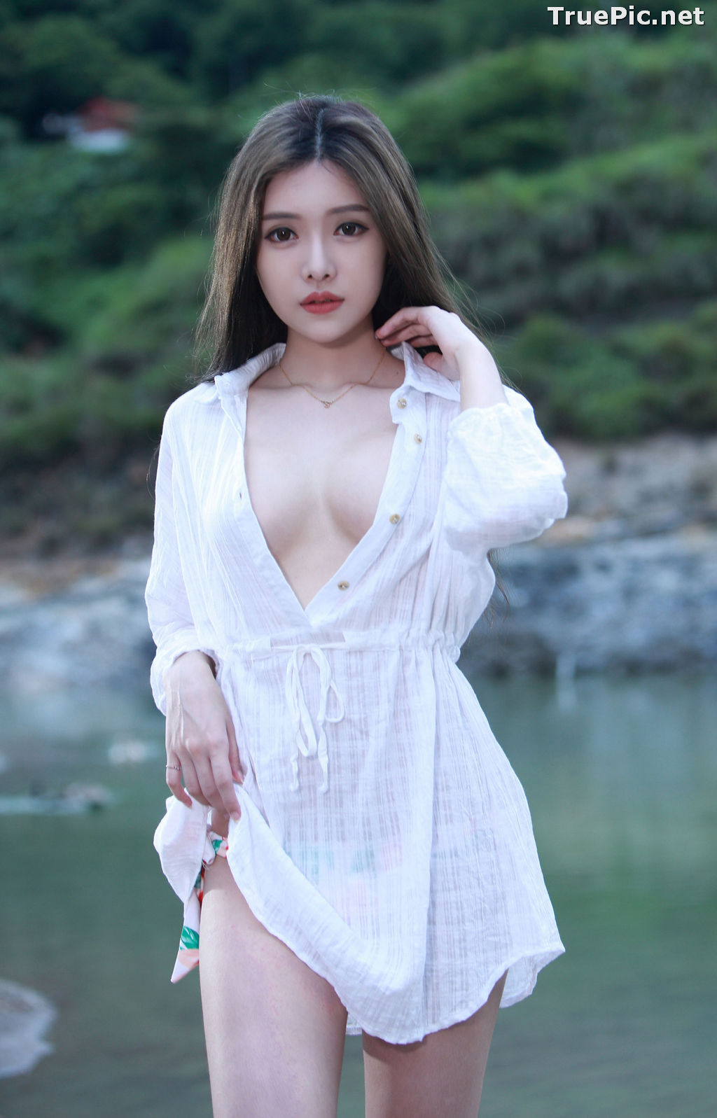 Image Taiwanese Model - 莊舒潔 - Sexy and Beautiful Big Eyes Girl- TruePic.net - Picture-6