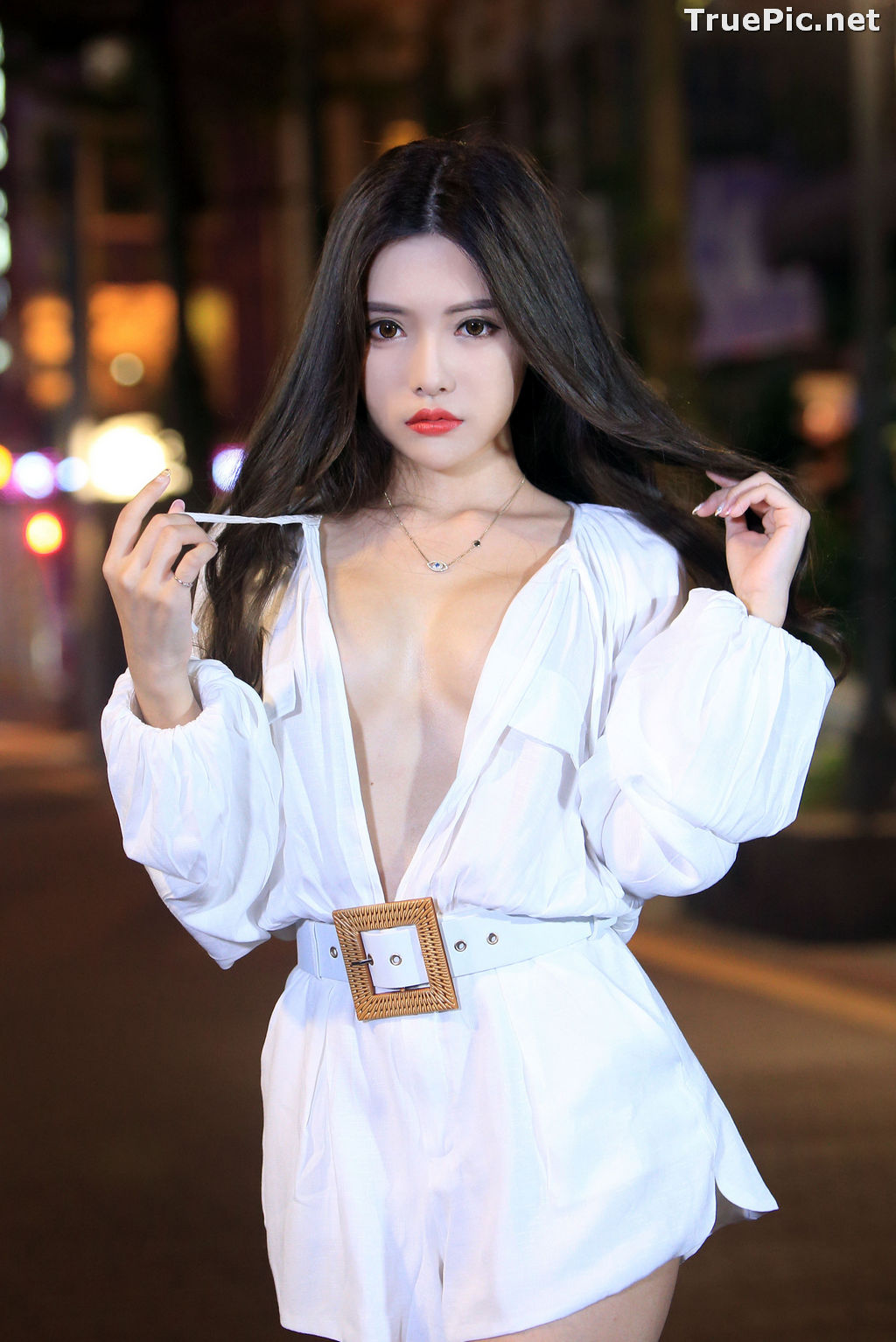 Image Taiwanese Model – 莊舒潔 (ViVi) – Sexy and Pure Baby In Night - TruePic.net - Picture-10