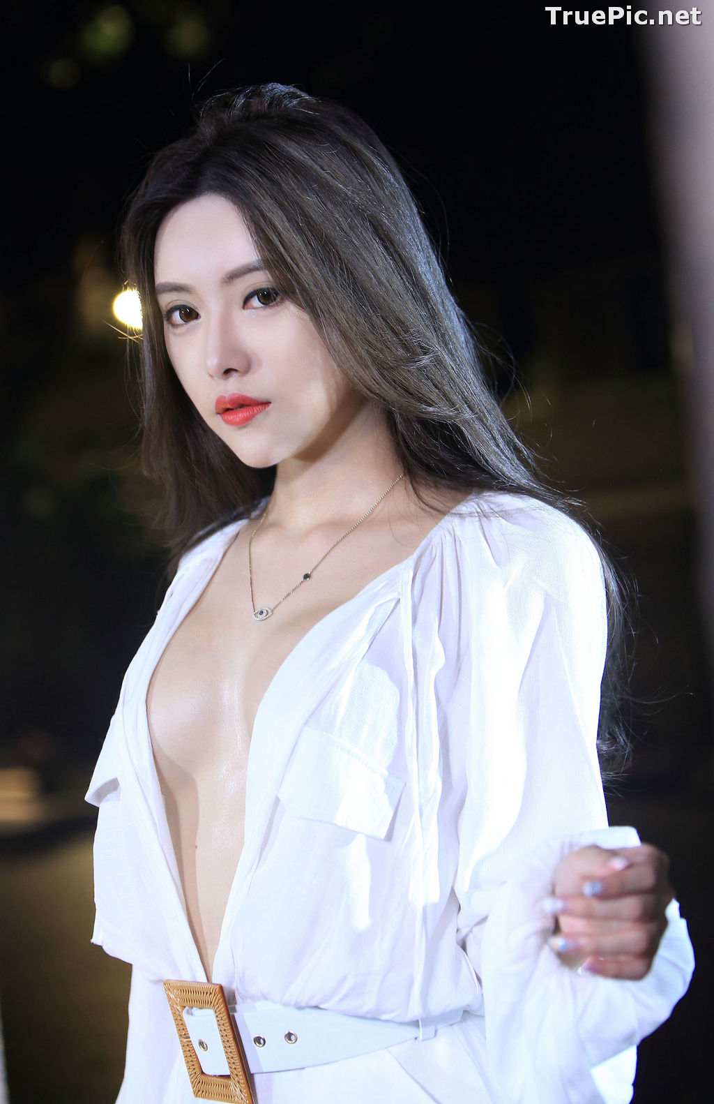 Image Taiwanese Model – 莊舒潔 (ViVi) – Sexy and Pure Baby In Night - TruePic.net - Picture-48