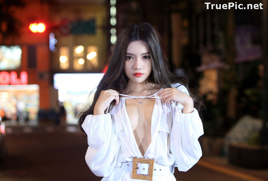 Image Taiwanese Model – 莊舒潔 (ViVi) – Sexy and Pure Baby In Night - TruePic.net - Picture-7