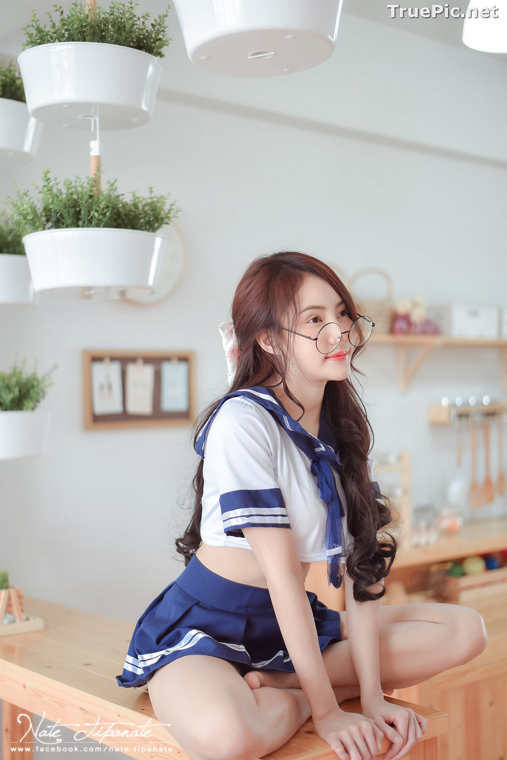 Image Thailand Model - Nattanicha Pw - Japanese School Girl Uniform - TruePic.net - Picture-2