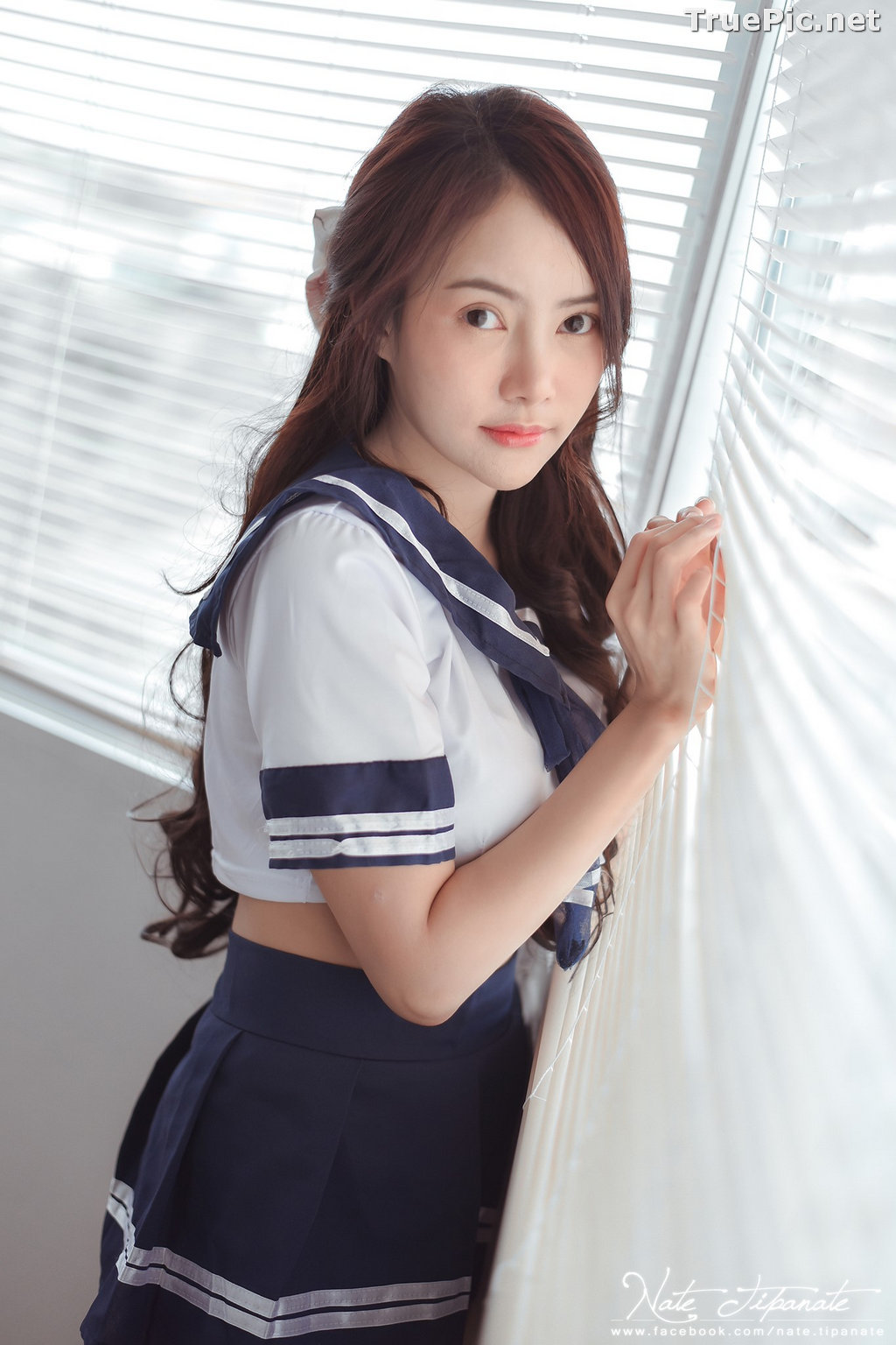 Image Thailand Model - Nattanicha Pw - Japanese School Girl Uniform - TruePic.net - Picture-6