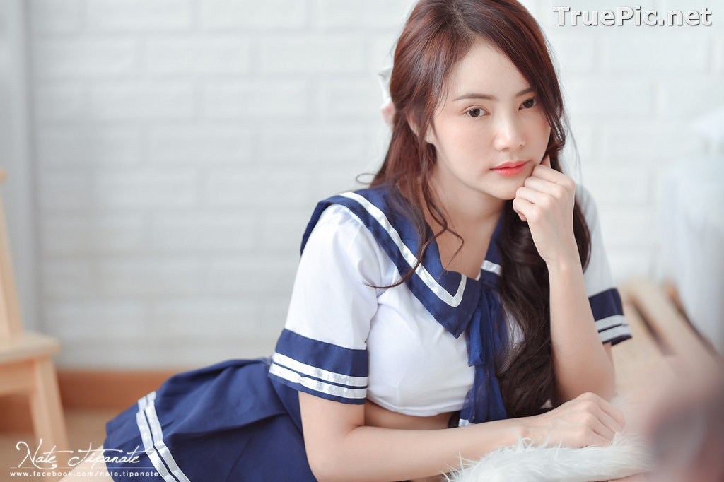 Image Thailand Model - Nattanicha Pw - Japanese School Girl Uniform - TruePic.net - Picture-9