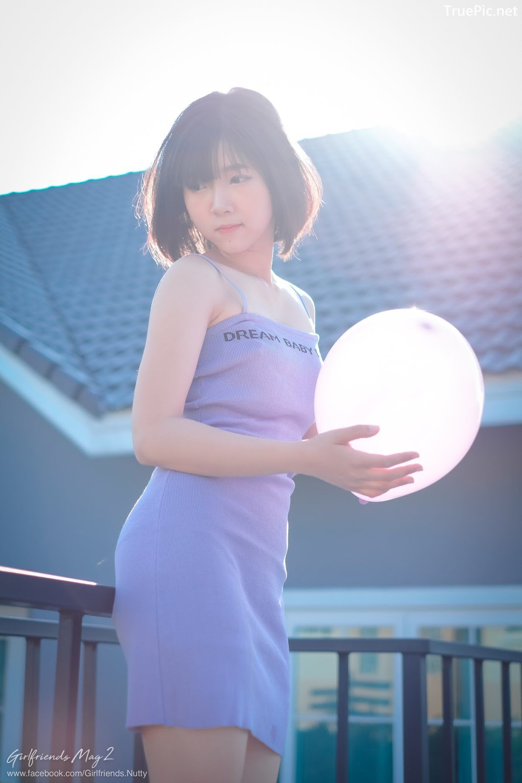 Image Thailand Model - Pakkhagee Arkornpattanakul - Purple Balloon - TruePic.net - Picture-23