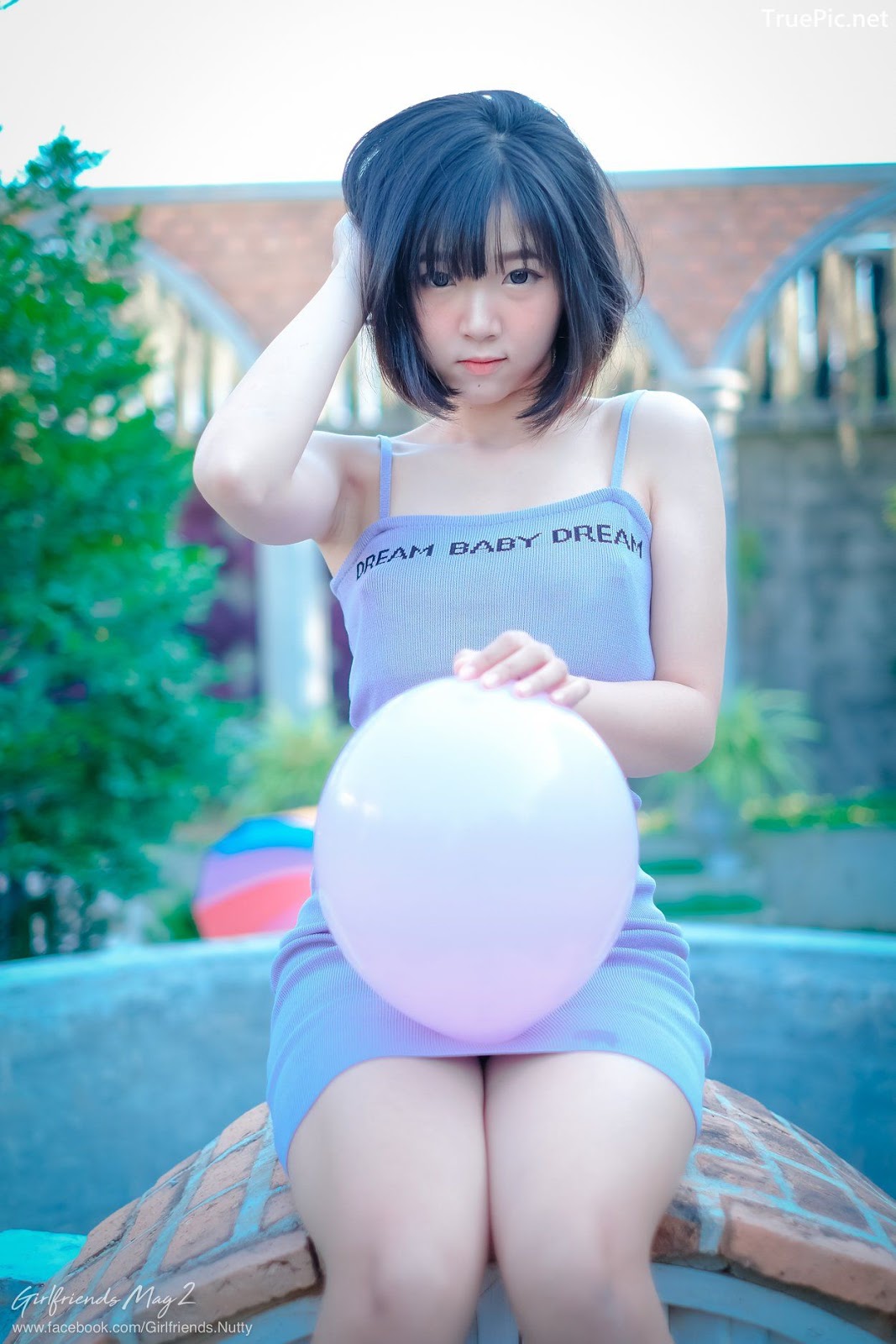 Image Thailand Model - Pakkhagee Arkornpattanakul - Purple Balloon - TruePic.net - Picture-5