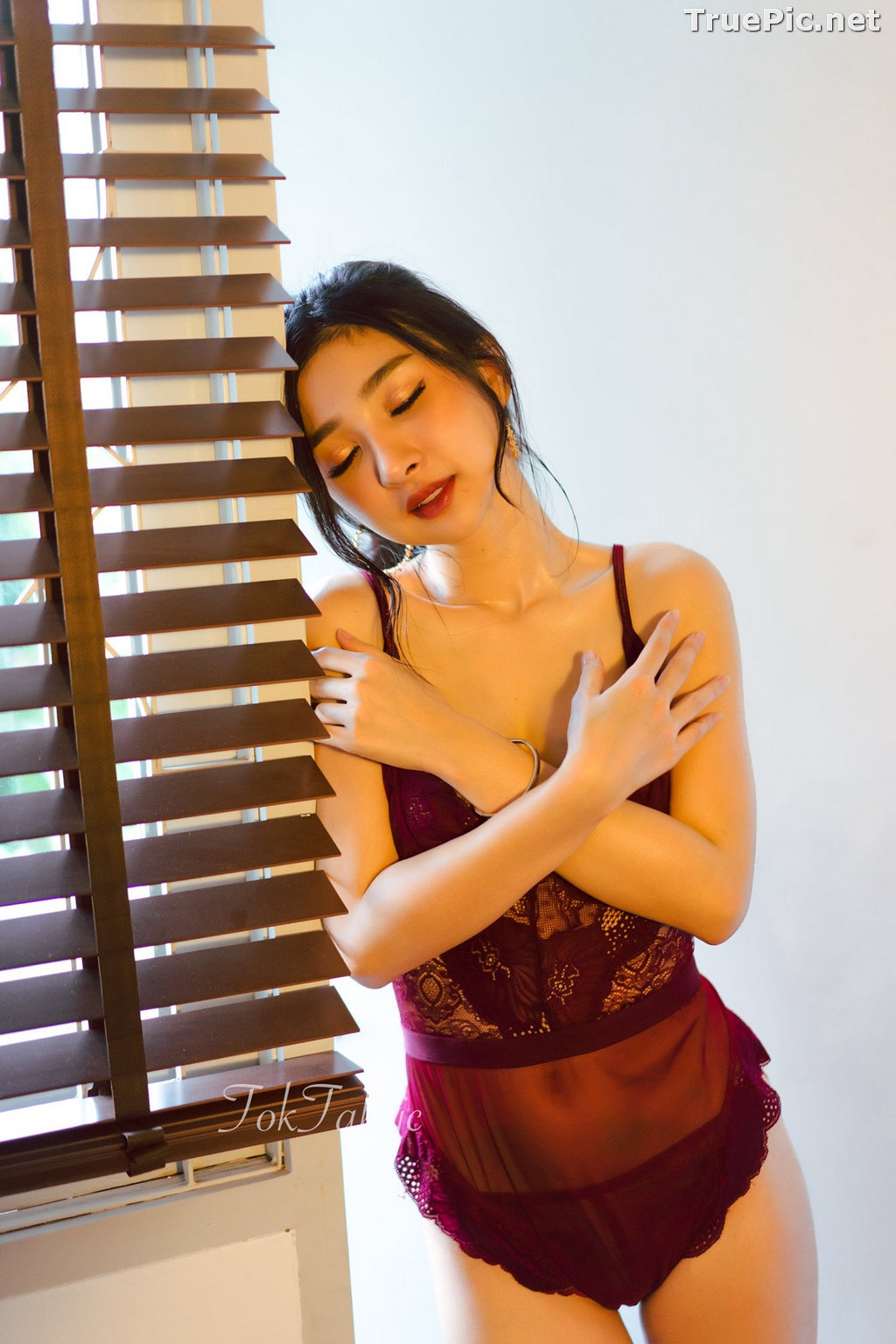 Image Thailand Model - Pattamaporn Keawkum - Red Plum Lingerie - TruePic.net - Picture-13