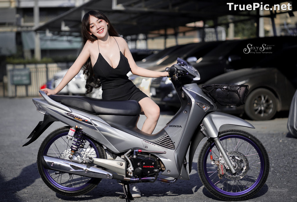 Image Thailand Model - จุ๊ปเปอร์ จุ๊ป - Sexy Black Car Girl - TruePic.net - Picture-7