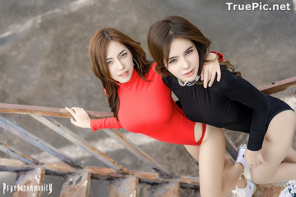 Image Thailand Model - Soithip Palwongpaisal & Champ Phawida - Black Red Concept - TruePic.net - Picture-6