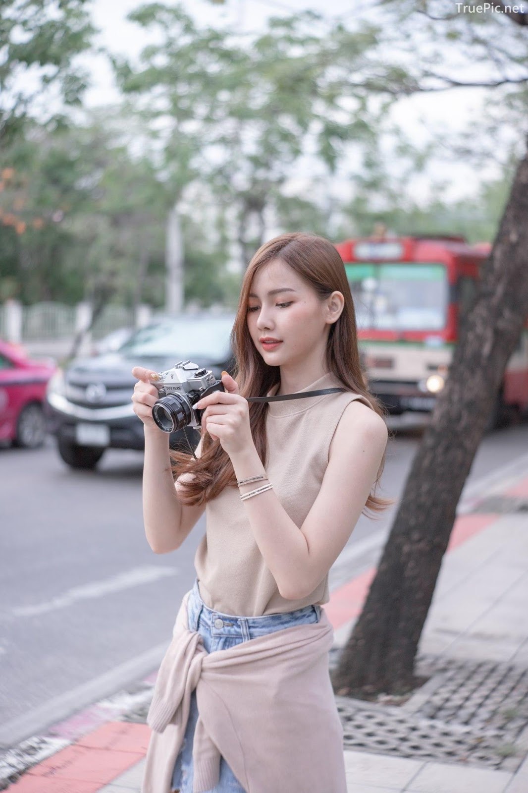 Thailand beautiful model - Pla Kewalin Udomaksorn - A beautiful morning with a cute girl - Picture 6