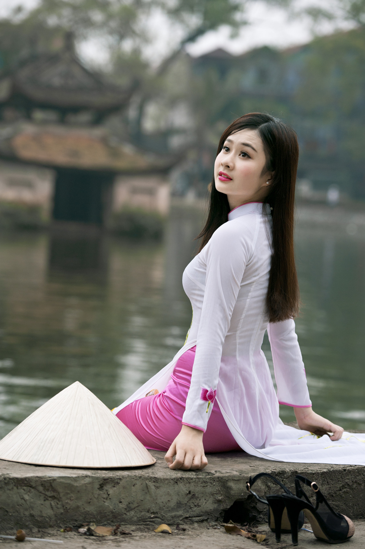 Cute girl, Vietnam beautiful girl, Girl Việt xinh, hot girl, ao dai