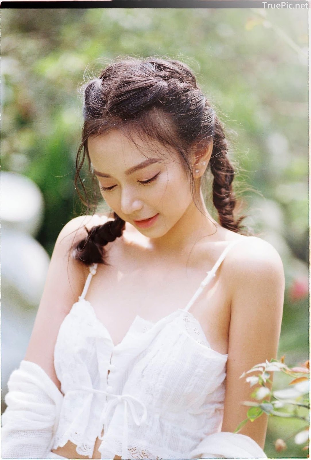 Vietnamese Sexy Model - Vu Ngoc Kim Chi - Beautiful in white - TruePic.net- Picture 29