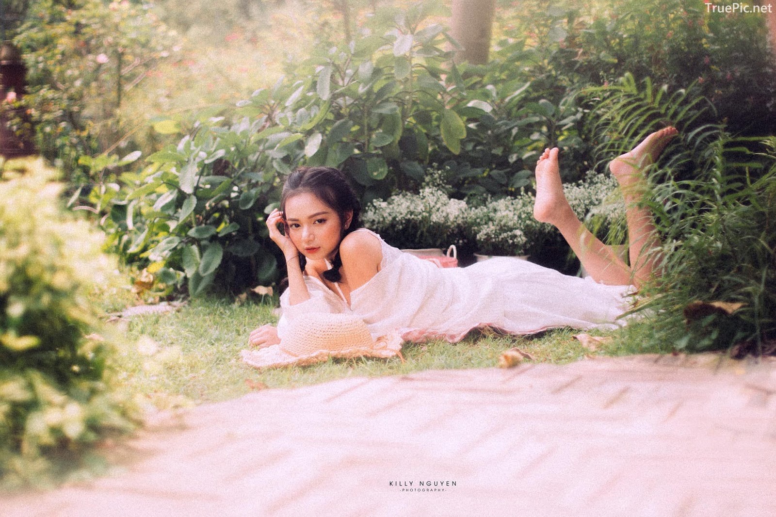 Vietnamese Sexy Model - Vu Ngoc Kim Chi - Beautiful in white - TruePic.net- Picture 42