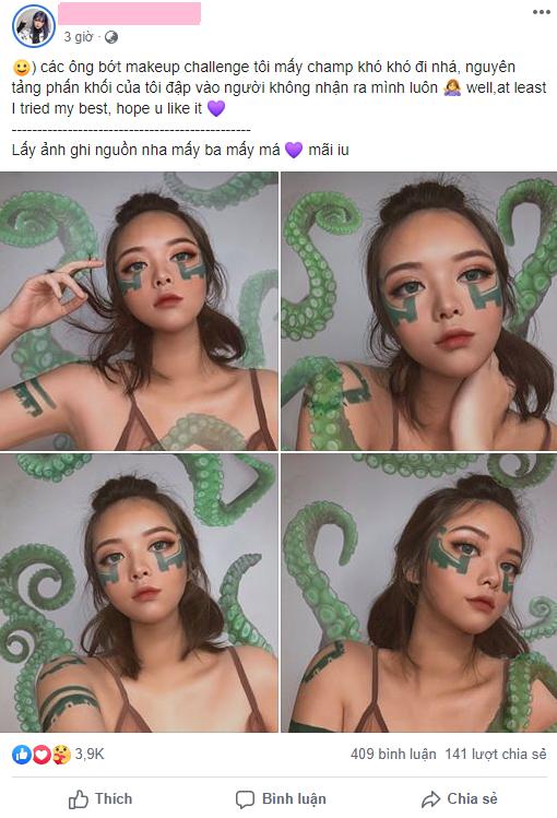 Thánh nữ Kaisa trở lại với Illaoi phiên bản xinh như thiên thần, make up sương sương cũng nhận về nghìn like - Ảnh 7.