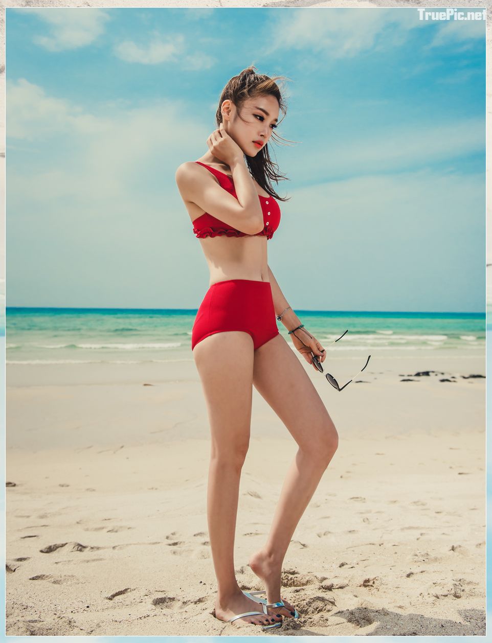 Park Jung Yoon hot korean model charming with sexy bikinis, Summer Collection 2018, I love bikini, Tuyetnhan.com