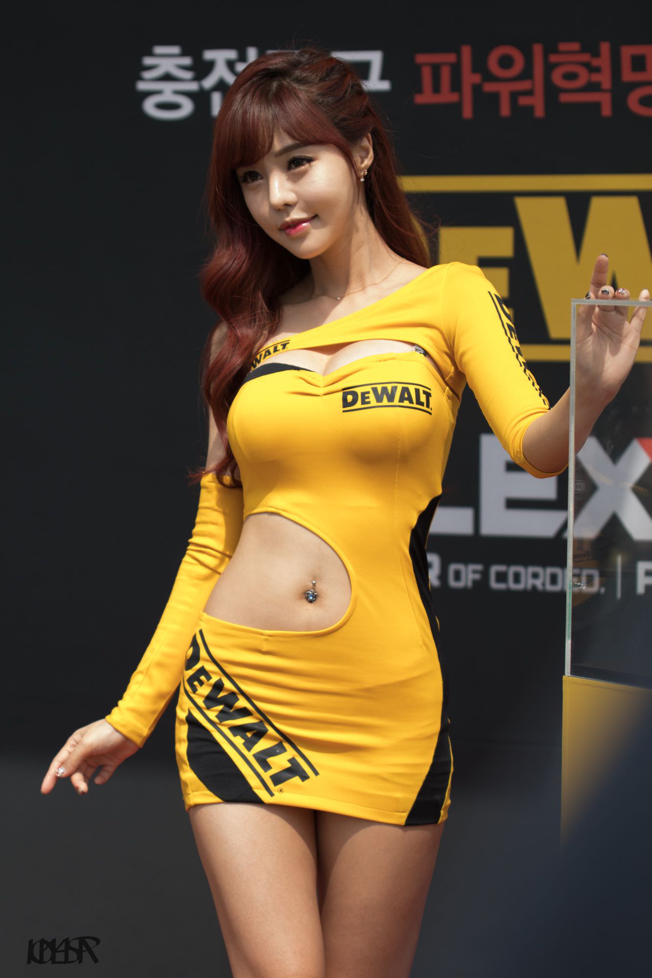 Seo Jin Ah at CJ Super Race Championship, Hot girl Korean, Hot girl live stream