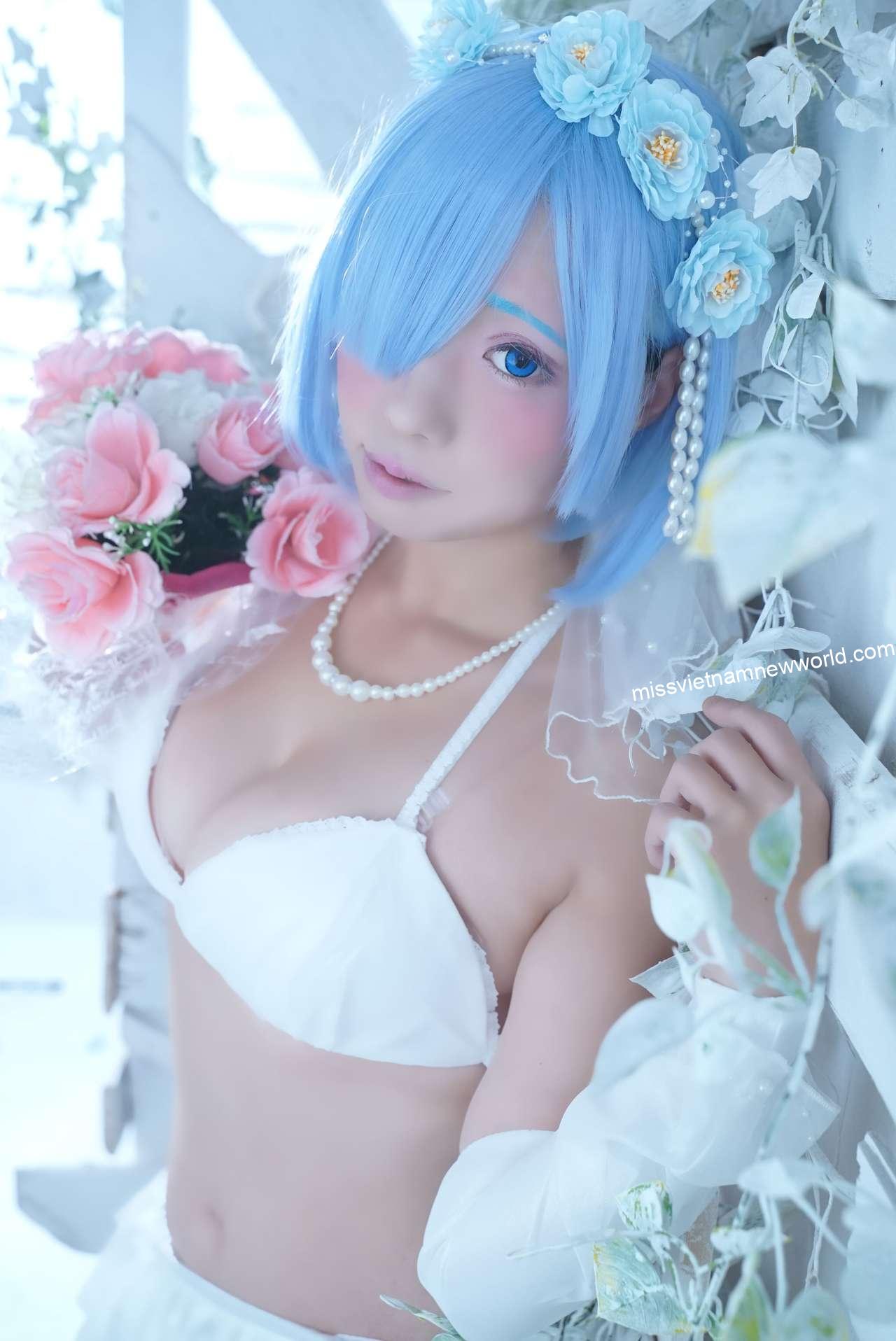 yunchimu-cosplay-rem-wedding (1)