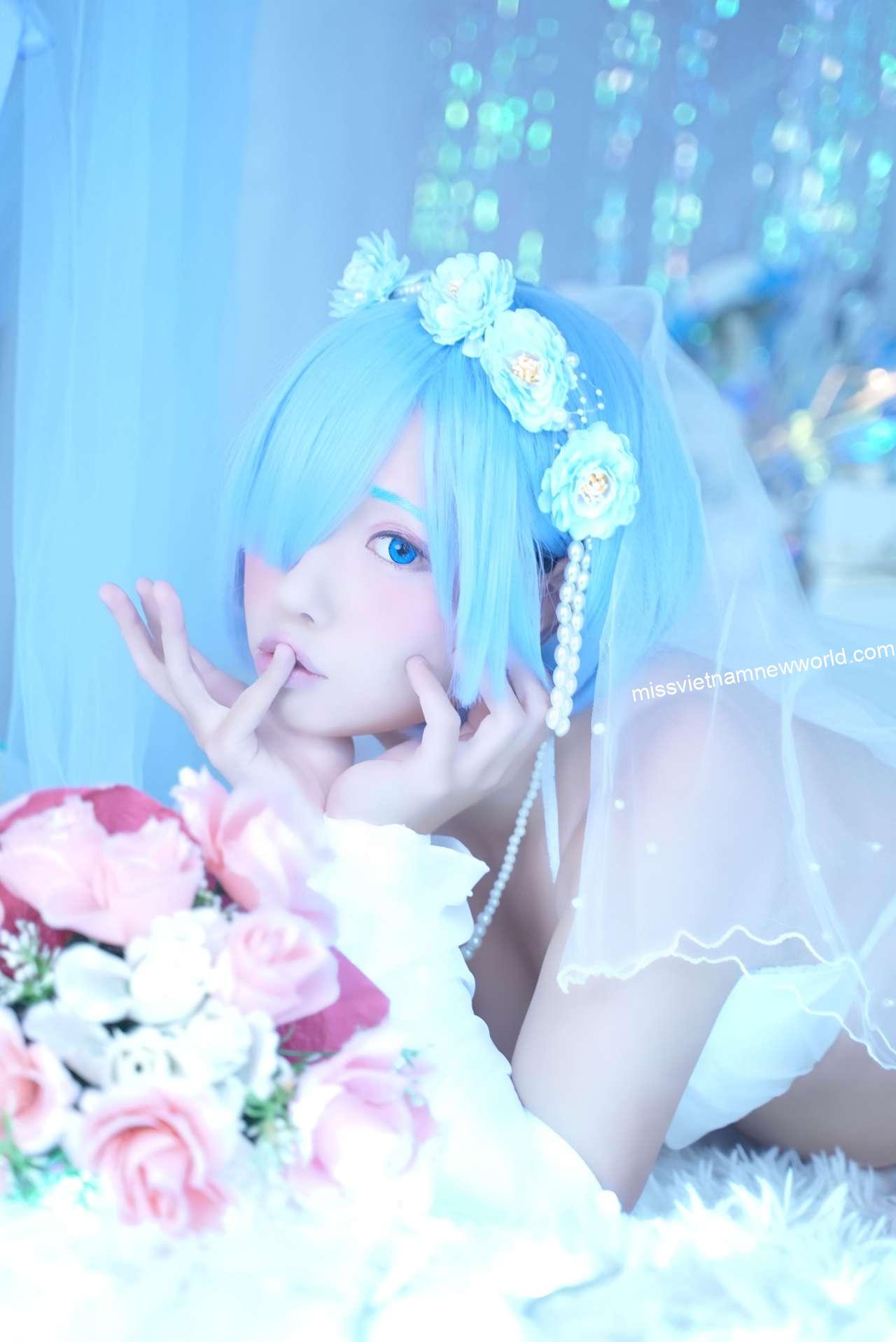 yunchimu-cosplay-rem-wedding (10)