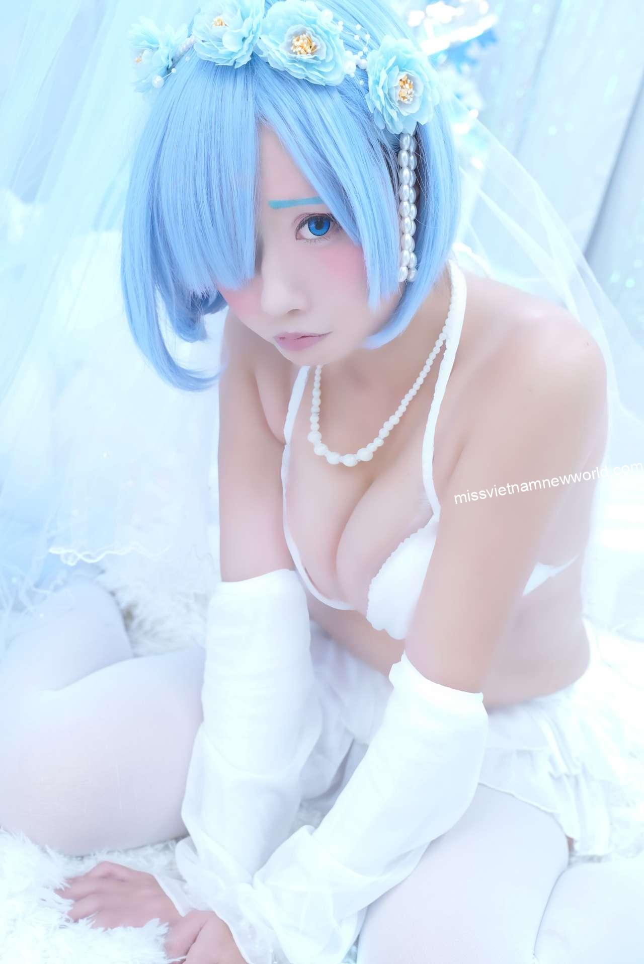 yunchimu-cosplay-rem-wedding (13)