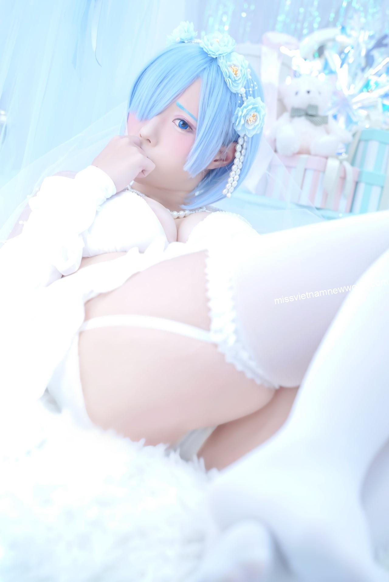 yunchimu-cosplay-rem-wedding (16)