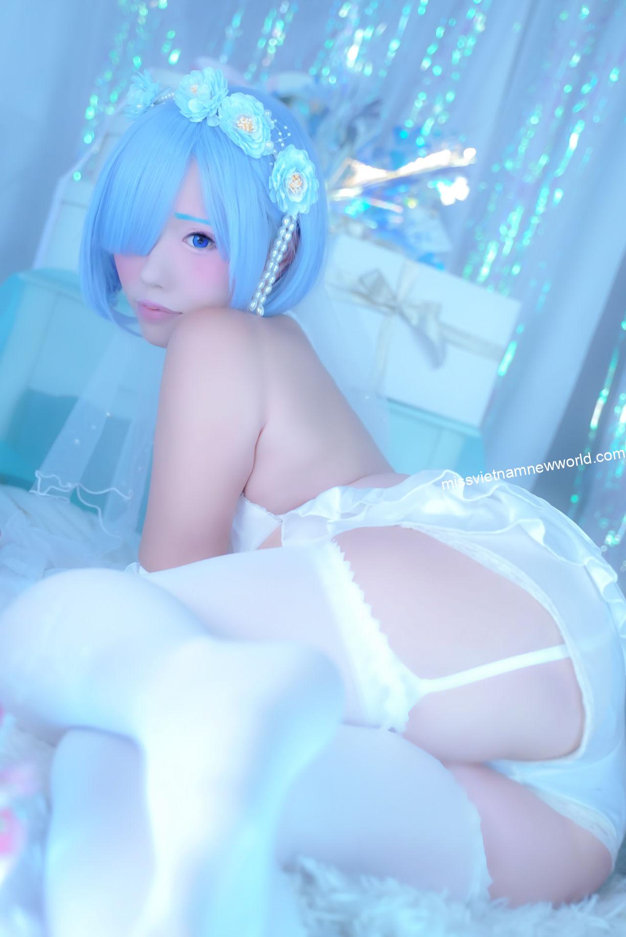 yunchimu-cosplay-rem-wedding (3)