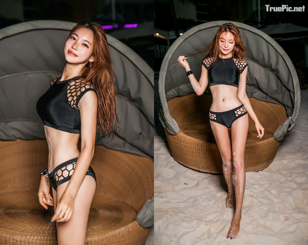 Park Jung Yoon hot korean model charming with sexy bikinis, Sweet Summer Memories in the beach, I love bikini, TruePic.net